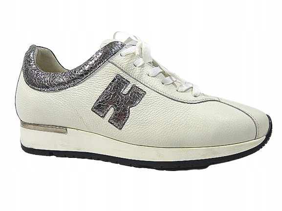 Bílé polobotky N balance Karino 37 kožené sportovní