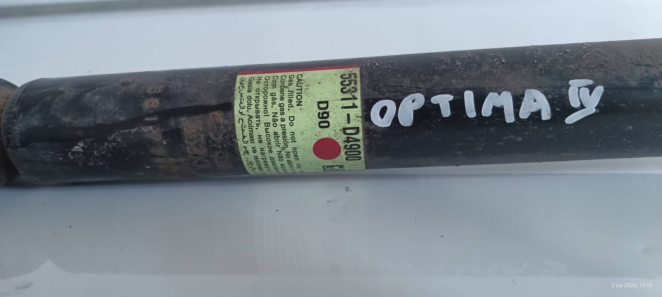 KIA OPTIMA IV shock absorber left right rear part 55311-D4900 2015