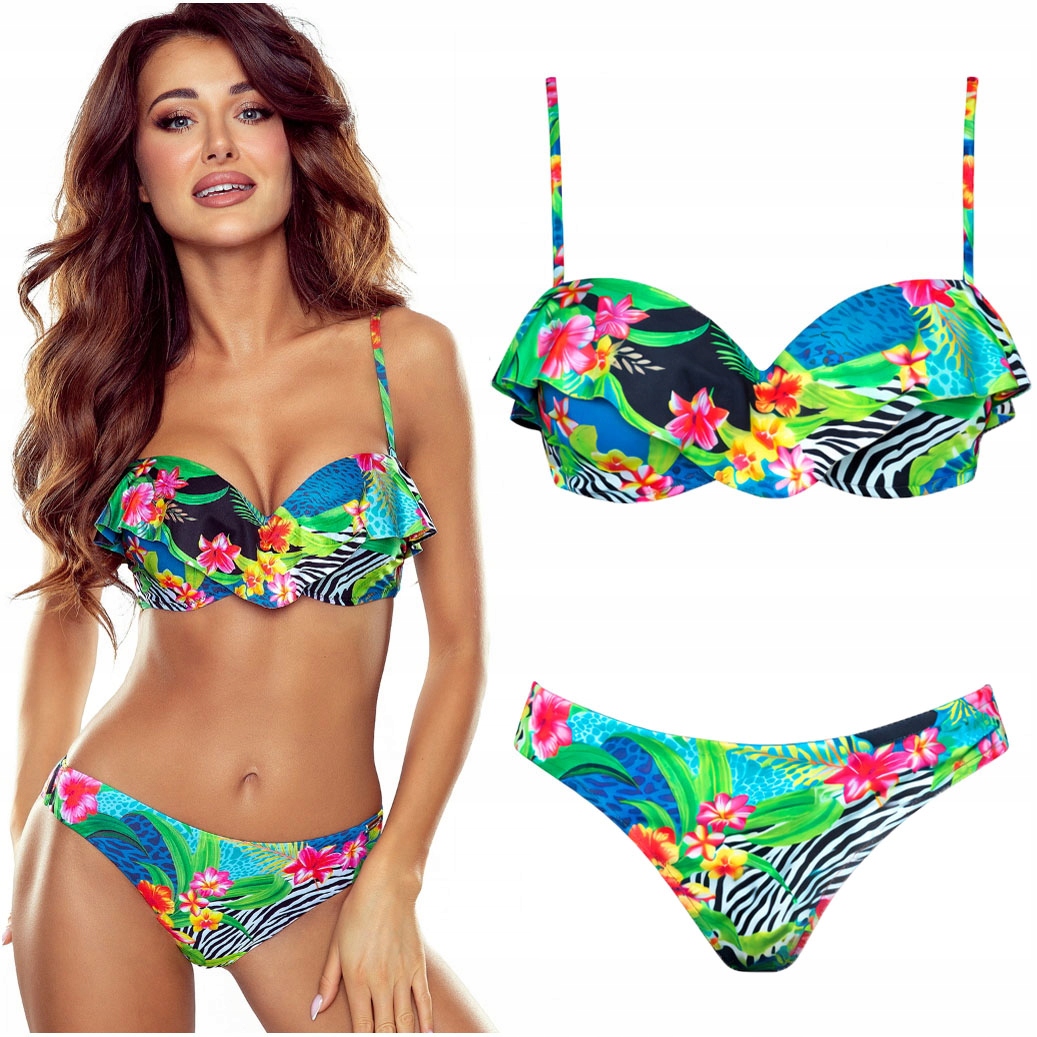 Dámské dvoudílné plavky Gabbiano Push Up Carmen Pl 38B/M