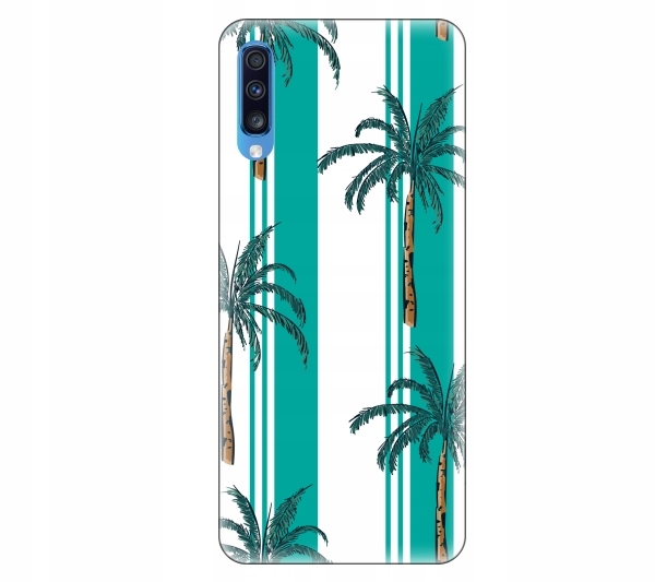 

Etui pokrowiec Samsung Galaxy A70 Palmy tropical