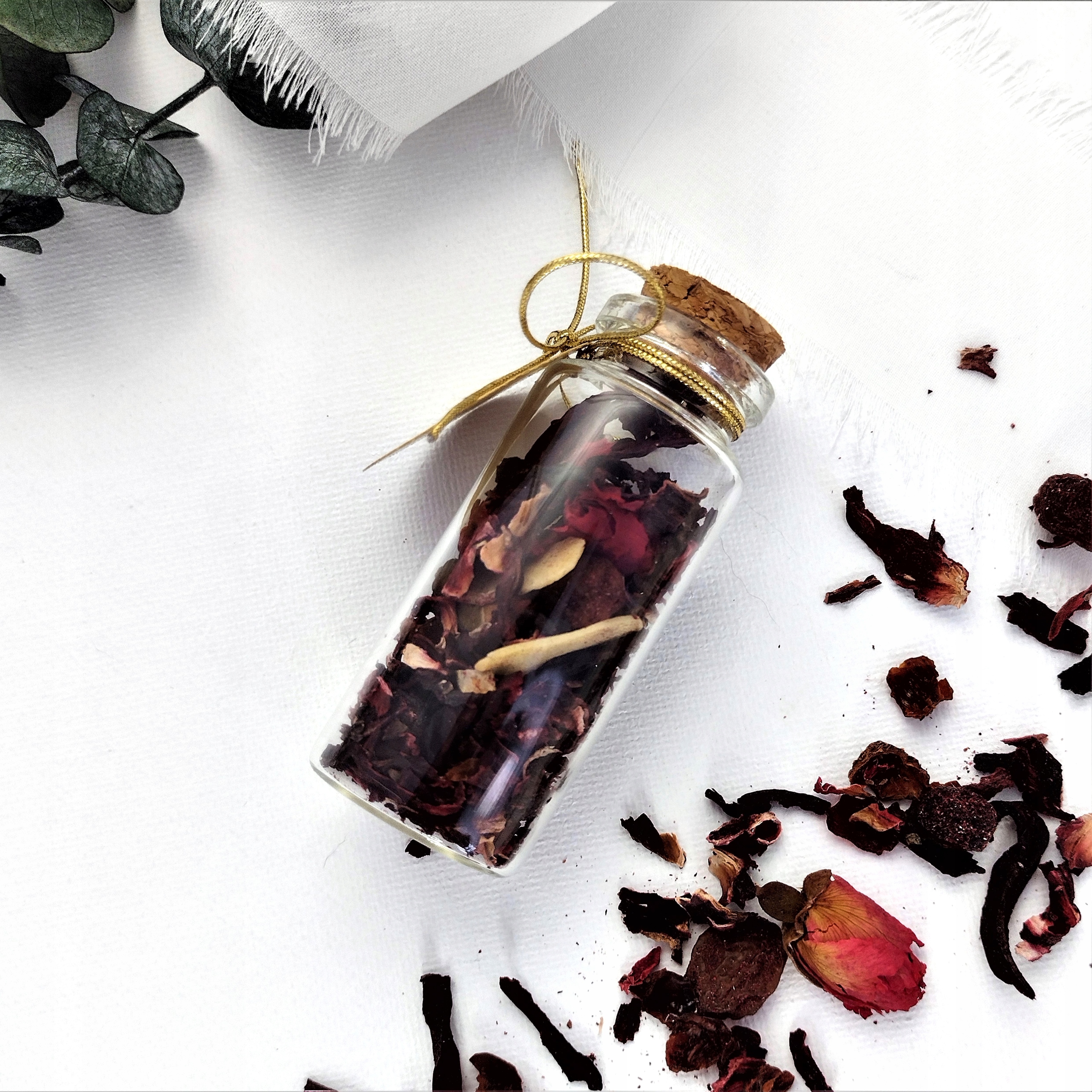 gold 18 | BUTELECZKI UPOMINKI HERBATA URODZINY Okazje urodziny