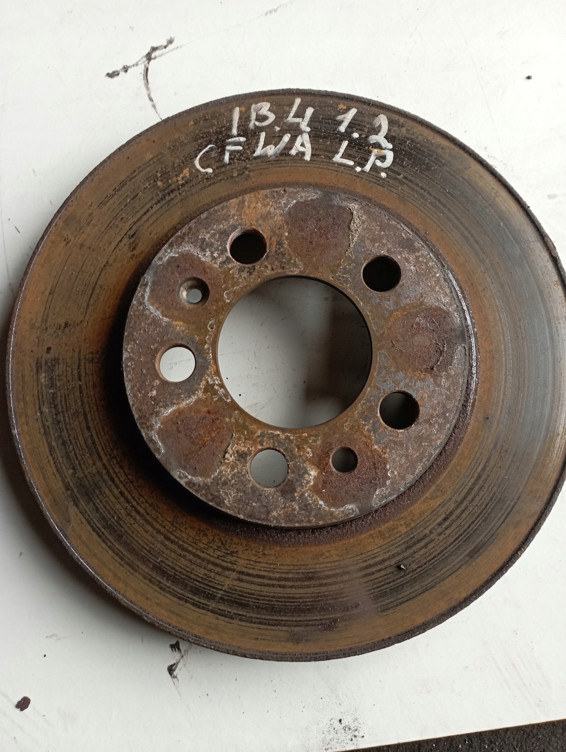 Передние тормозные диски seat ibiza IV спереди 1.2 TDI