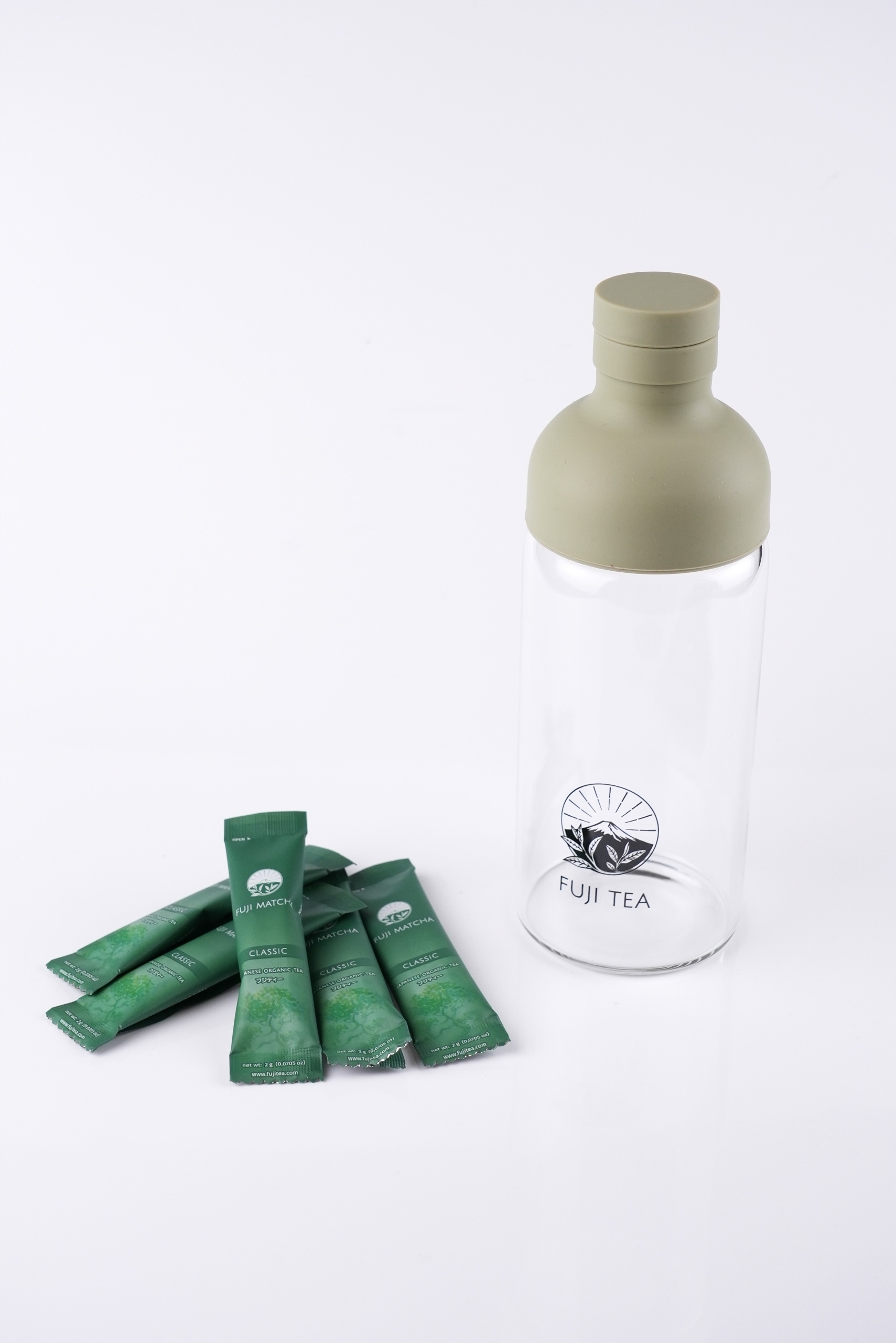 Sada Matcha Classic 2 g láhev se sítkem 350 ml 7 kusů