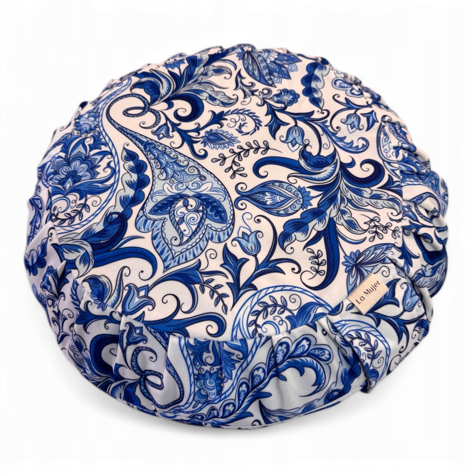 polštář pro meditaci, záfu, polštář s pohankovou slupkou orientální porcelán