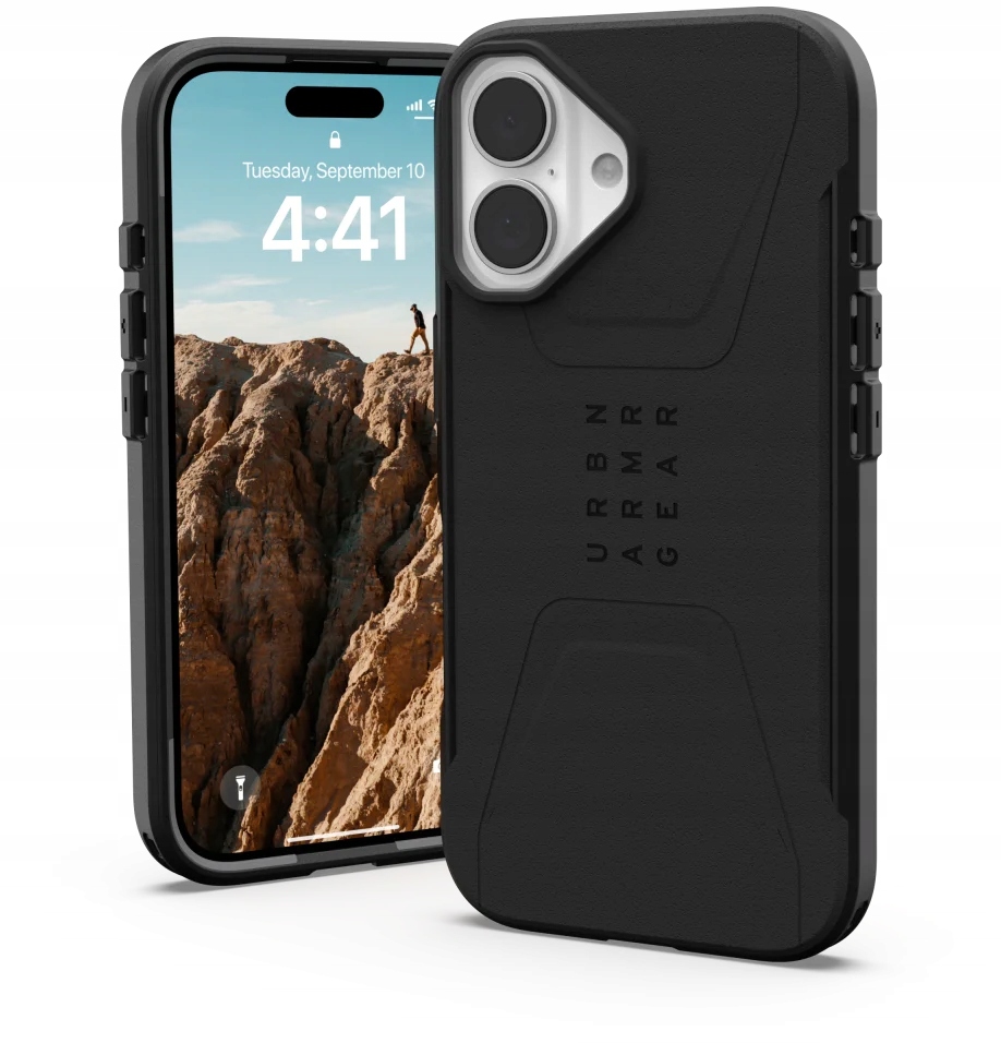 Uag Civilian MagSafe pouzdro Silné matné kryt obal pro iPhone 16