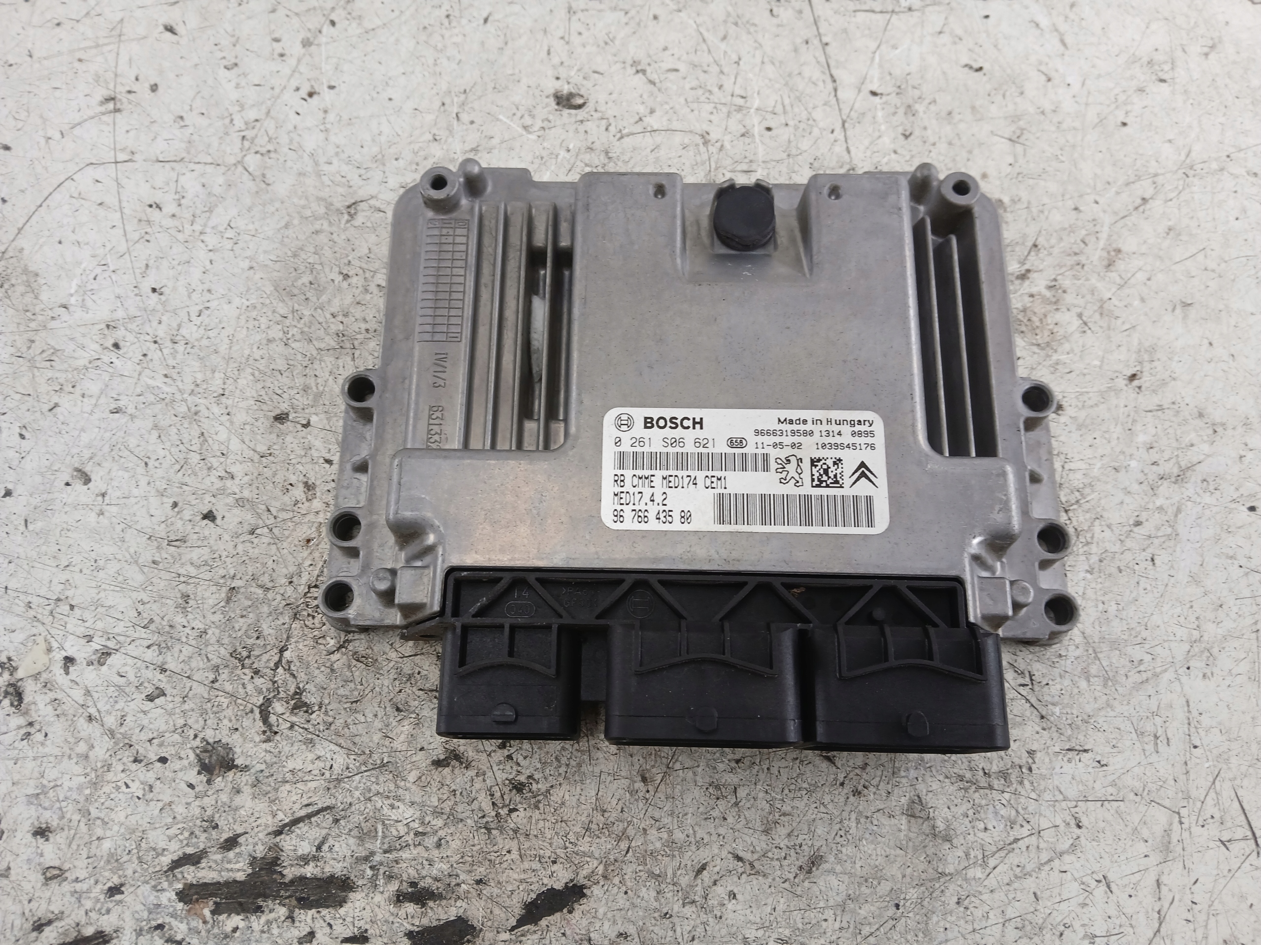 Centralina computer Motore PEUGEOT 5008 e 308 1.6 THP 9676643580 09-17
