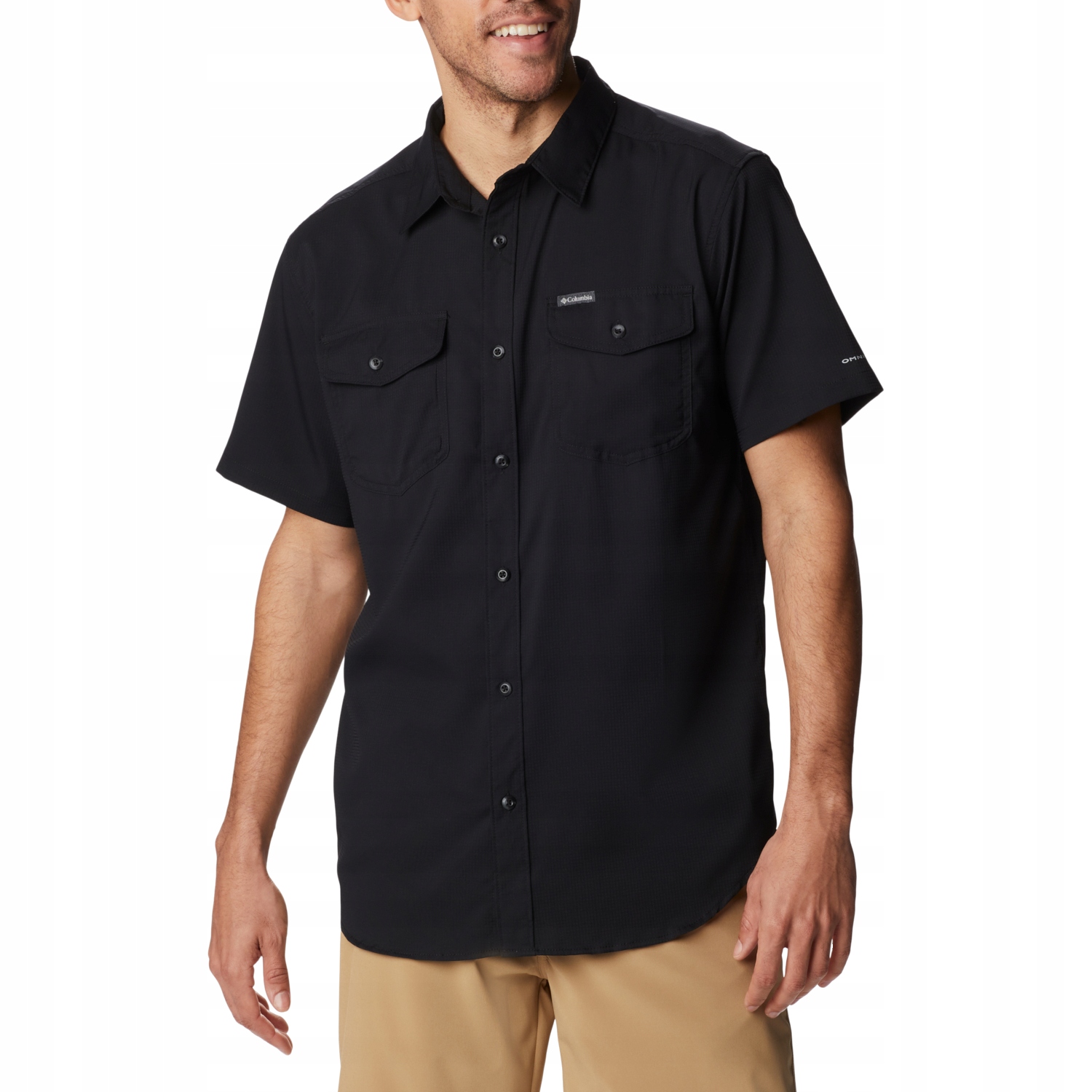 Columbia Utilizer II Solid Short Sleeve Shirt [XXL] Pánská košile Poliest