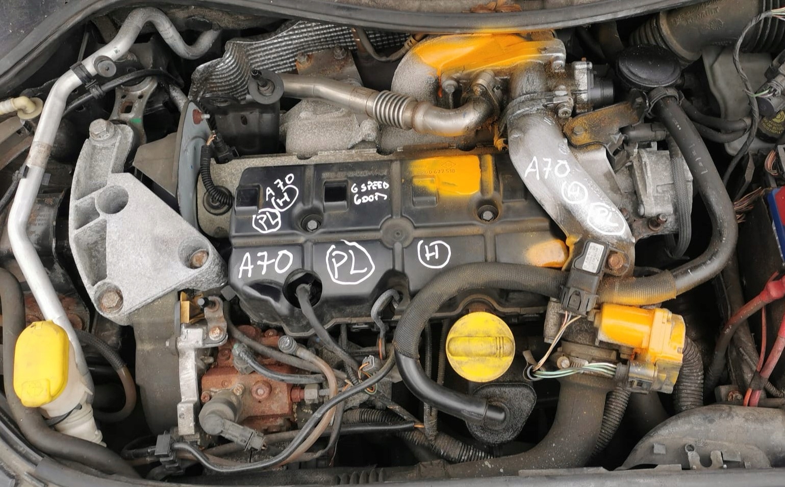 Технические характеристики двигателя Renault F9Q 1.9 dTi