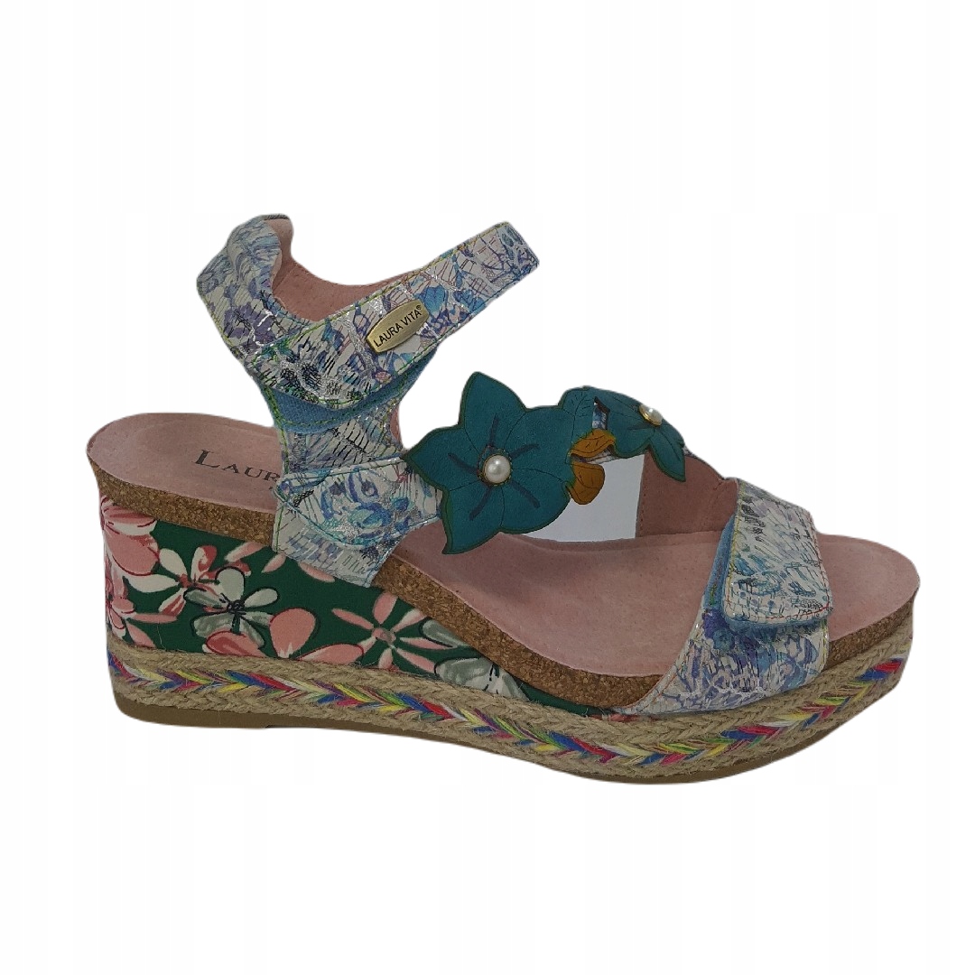 Dámské sandály Laura Vita Hacdeo 20 Blue 37, N