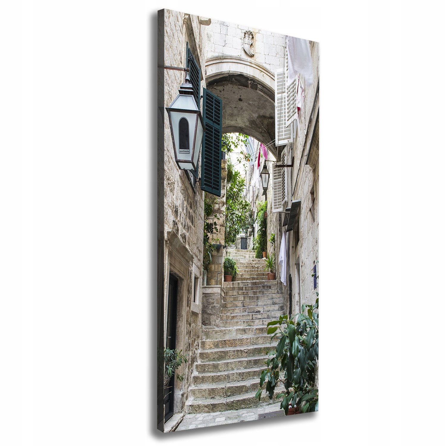 

Foto obraz na płótnie Uliczki Dubrownik 50x125 cm