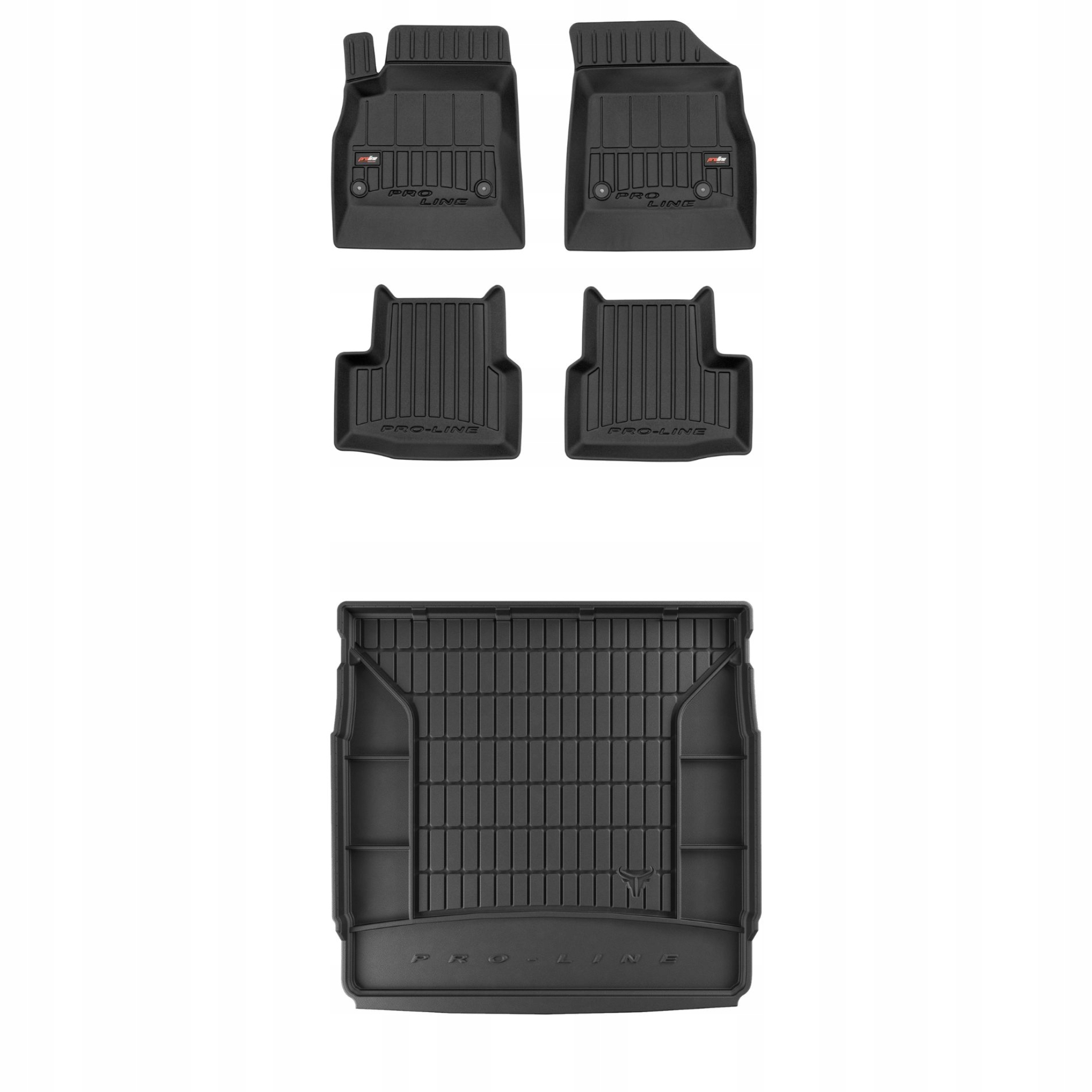 Sada gumových kobercov a rohoží pre Opel Astra K