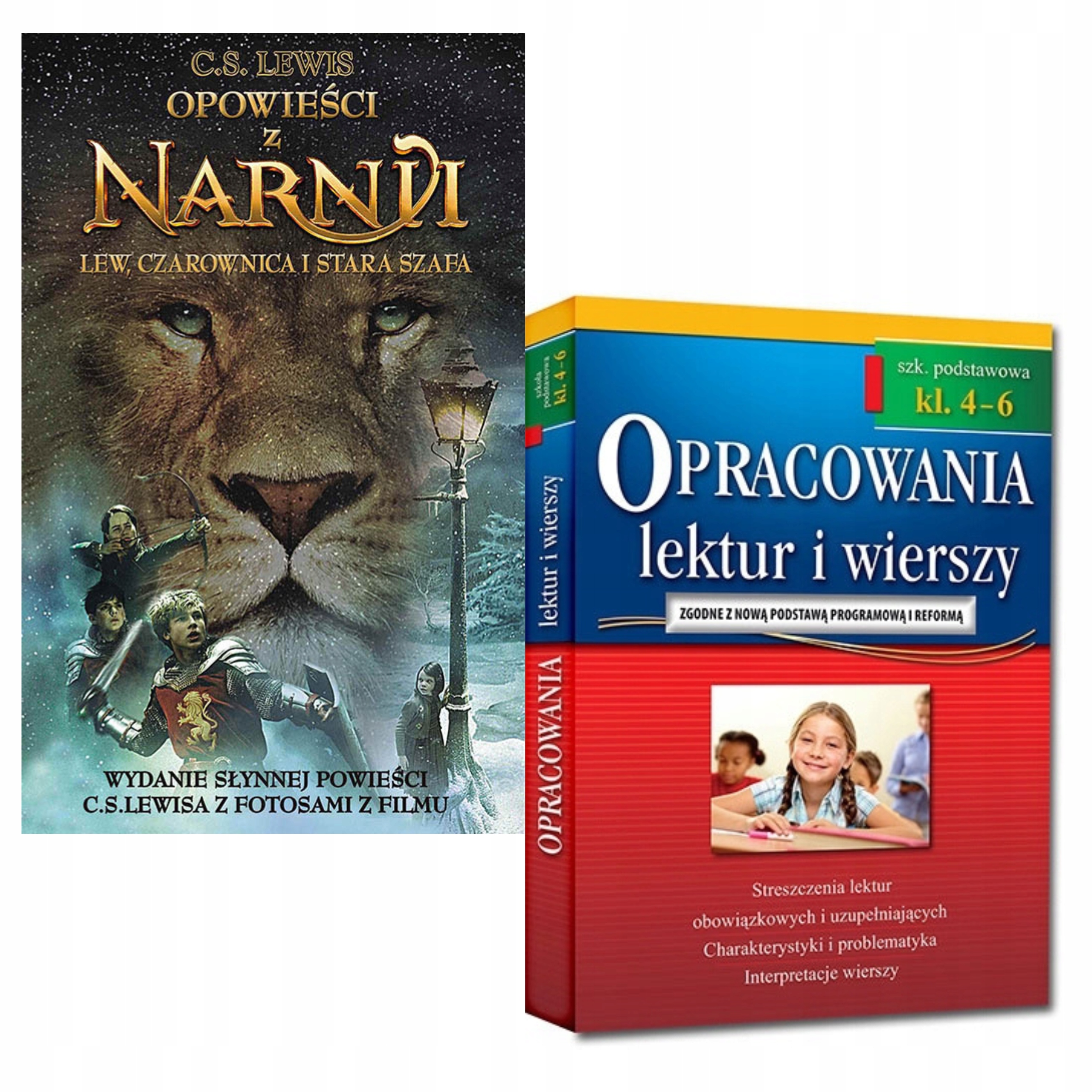 Lew, Czarownica i stara szafa C.s. Lewis Lektura szkolna Opowieści z Narnii
