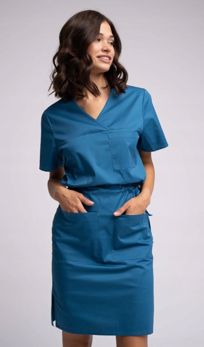 Sukienka Medyczny Spawear Blanka Premium Morska M