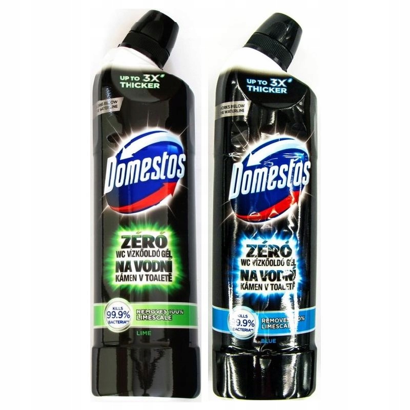 

Domestos Zero Dwupak Żel Do Wc Toalet 2X750ML