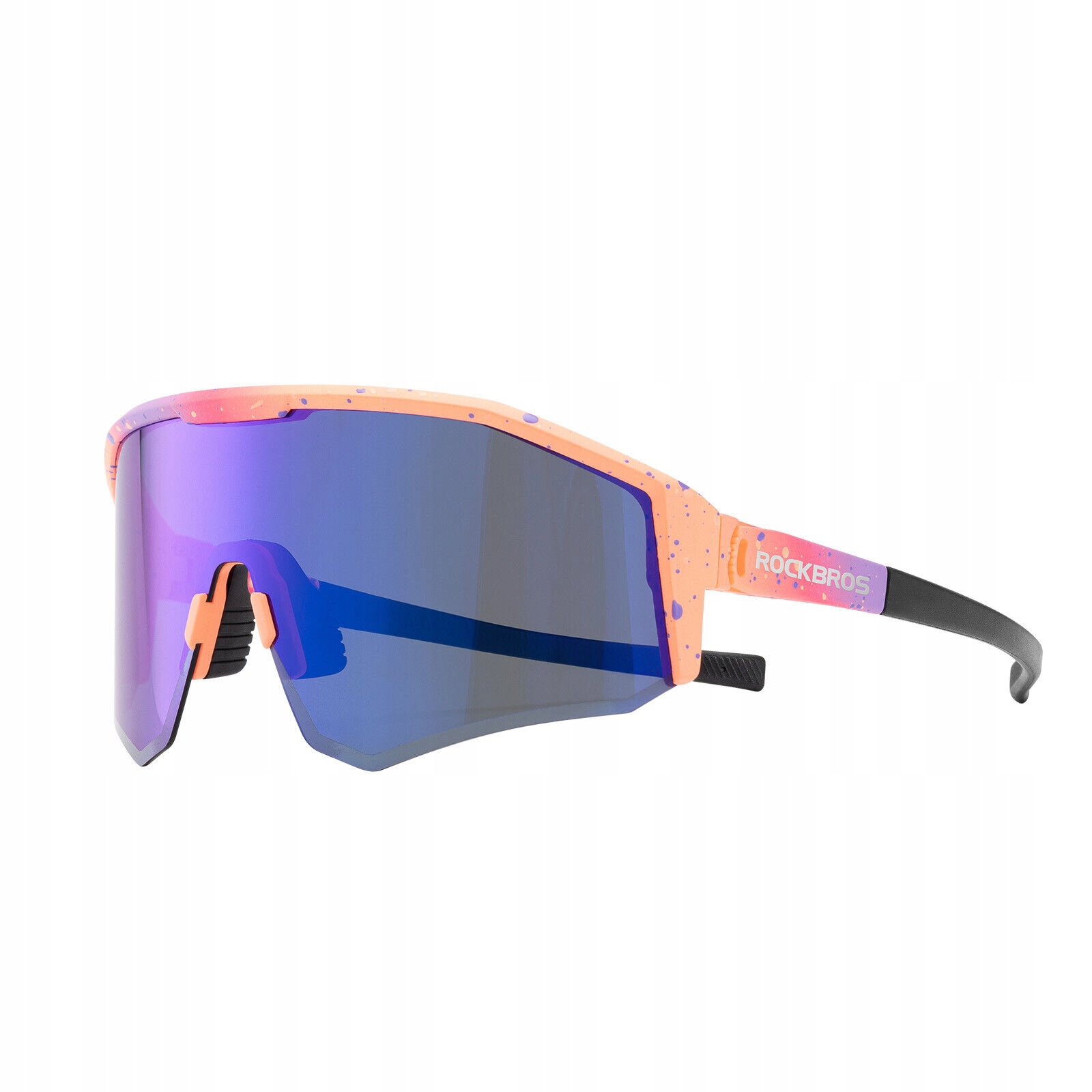 Okulary rower reg. kąt zauszników ROCKBROS SP297/3 pink Rodzaj przeciwsłoneczne