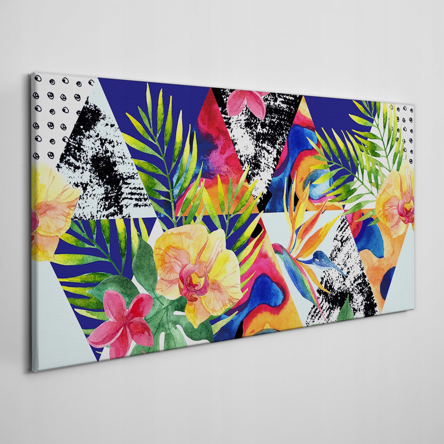 

Nowoczesny obraz na płótnie Wzór kwiat 140x70 cm