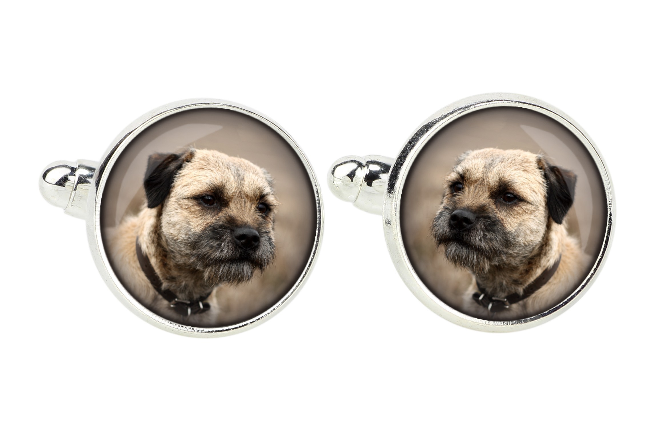 

Border Terrier Spinki do mankietów Twoje zdjęcie