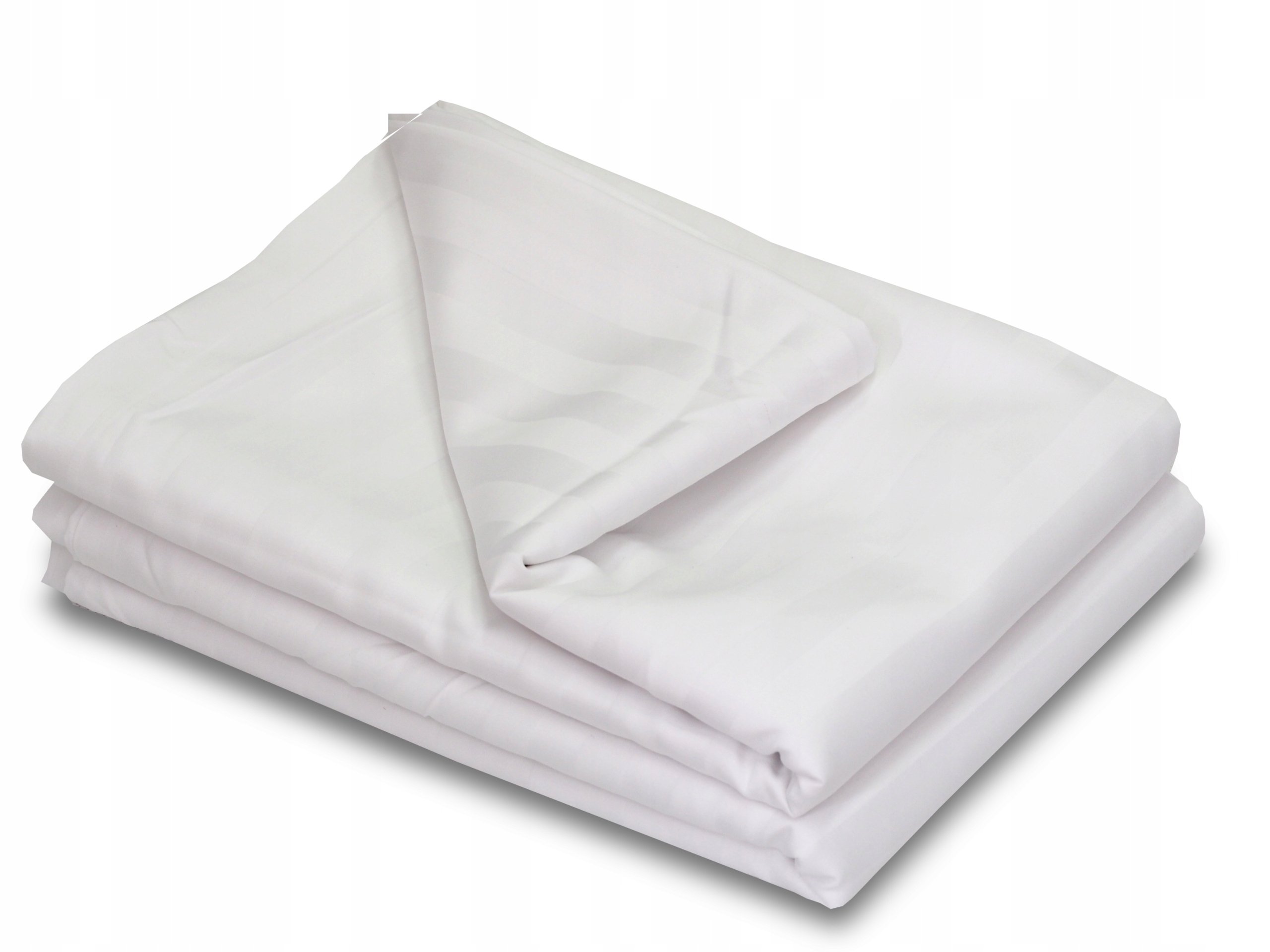 PRZEŚCIERADŁO HOTELOWE ADAMASZEK 160x200 cm BIAŁE BEZ GUMKI Marka Agmar