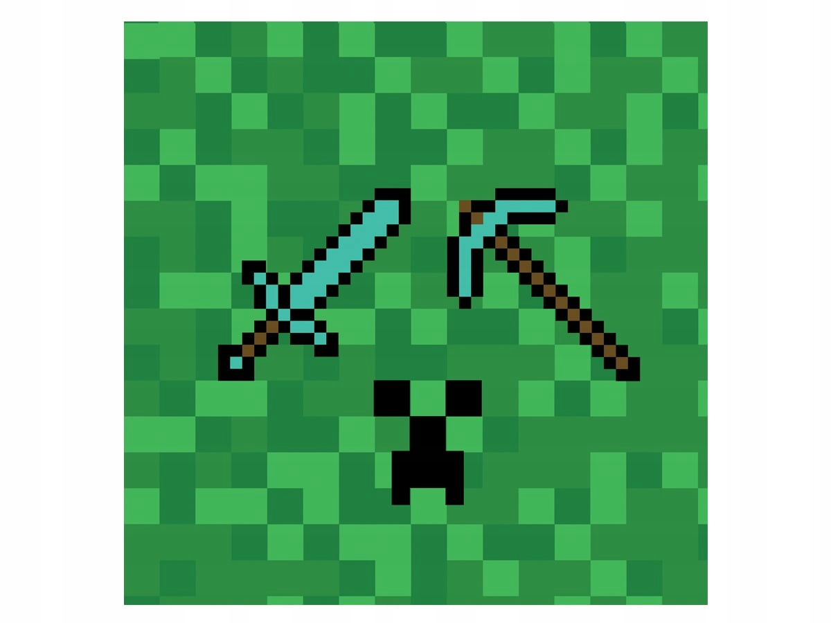 SERWETKI PAPIEROWE MINECRAFT 33cm 20szt. URODZINY Liczba sztuk 20 szt.