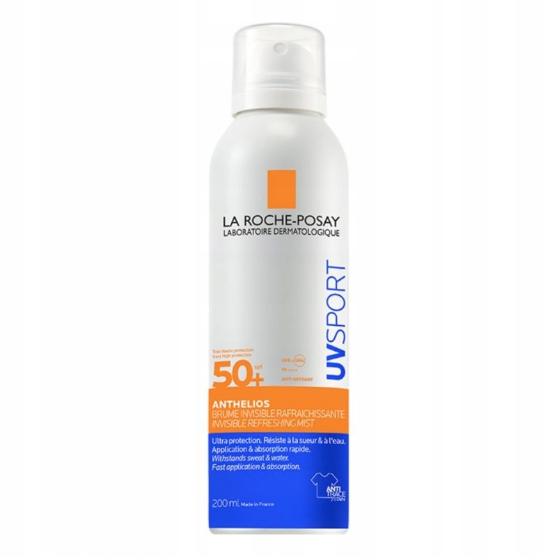 La Roche-Posay Anthelios UVSport mgiełka Spf 50+ wodoodporna sport 200 ml