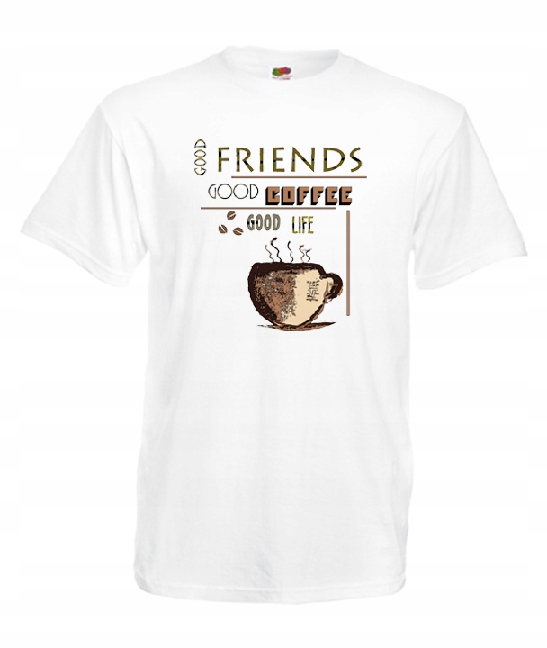 

XXXL Koszulka Męska Kawa Coffee Espresso Latte