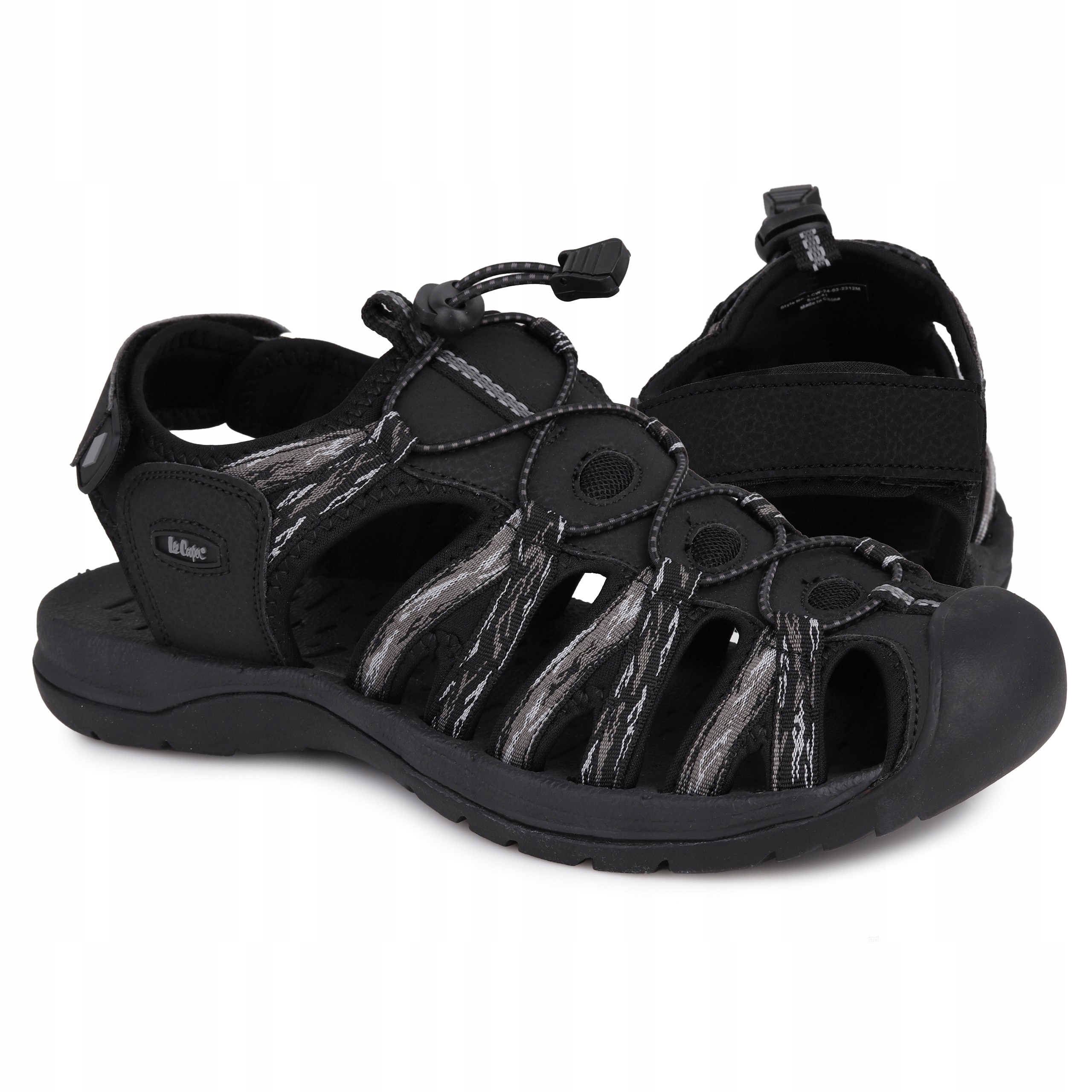 Pánské sandály Lee Cooper Black/grey LCW-24-03-2312M