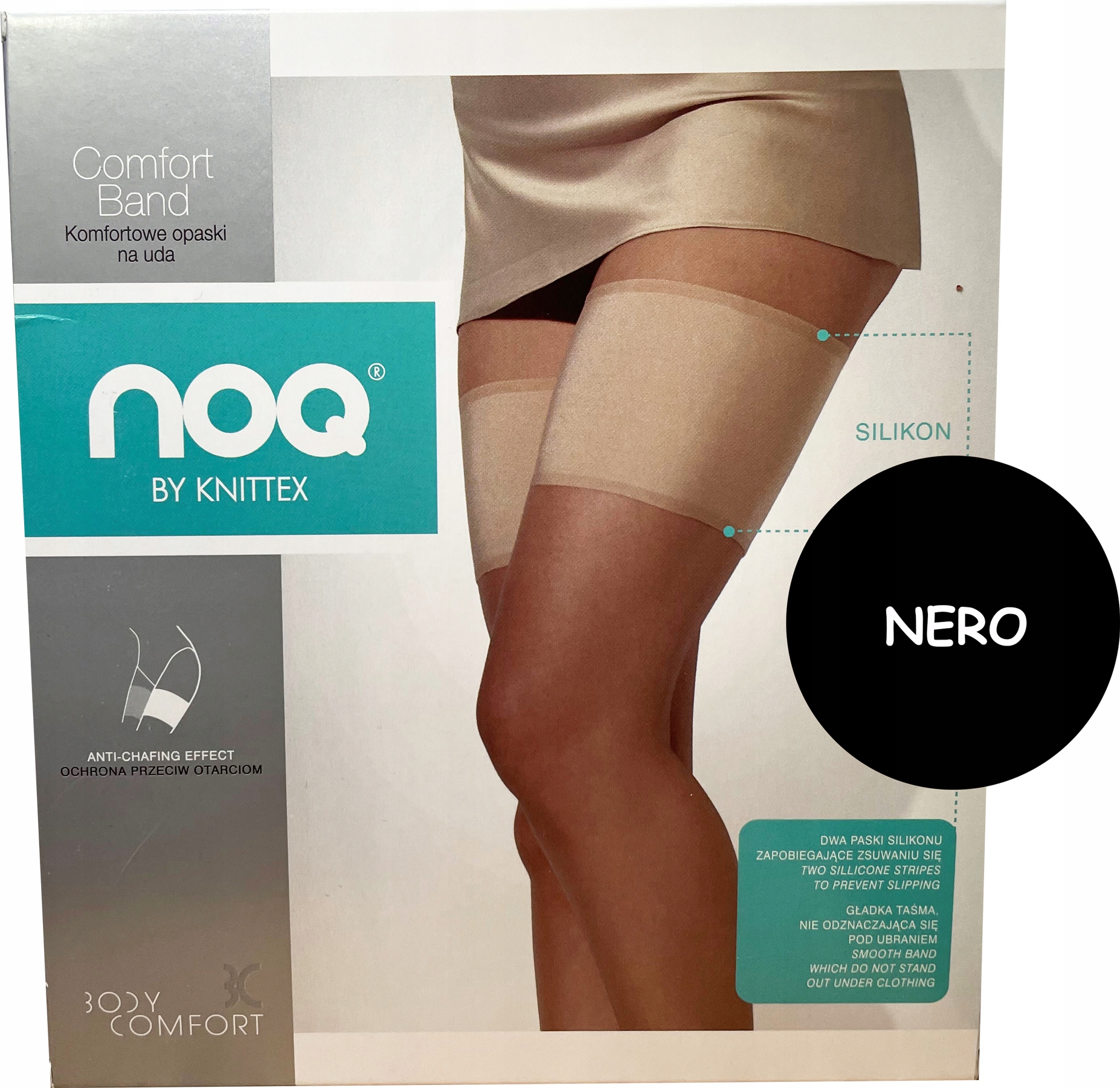 knittex OPASKI na UDA przeciw OTARCIOM satyna# 5/6