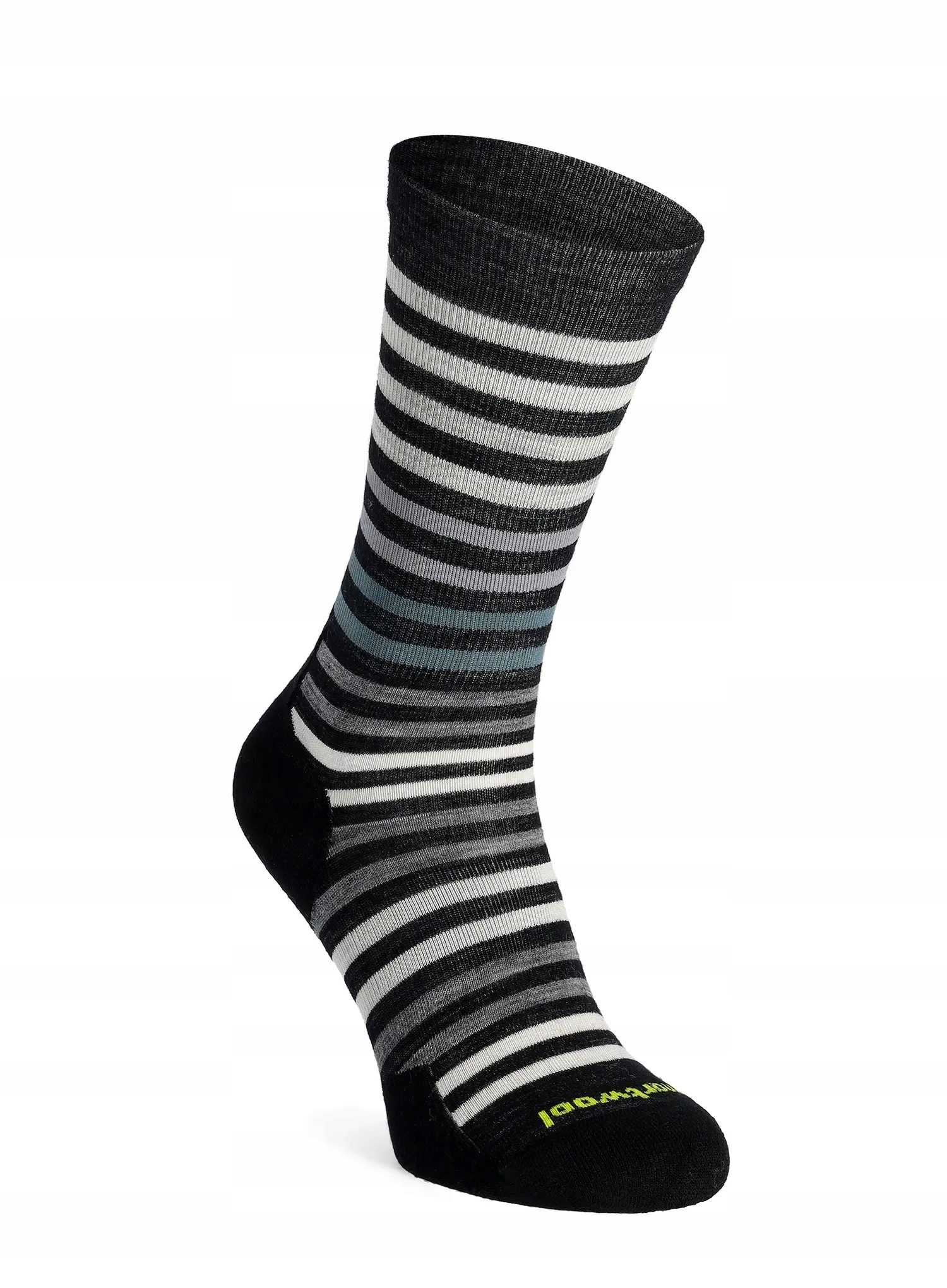 Skarpety Smartwool Everyday Spruce Street Crew Socks black/white 38-41