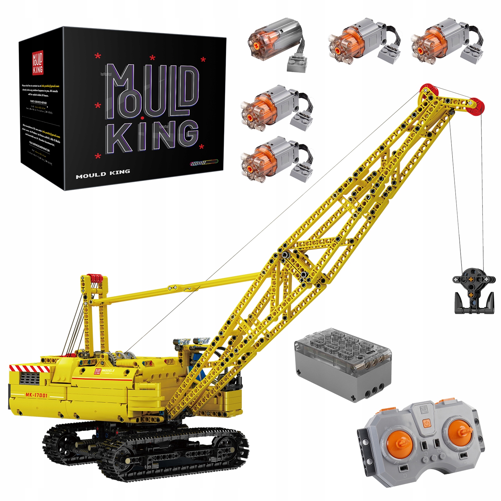 

Mouldking Technical Mobile Crawler Crane MOC-42108