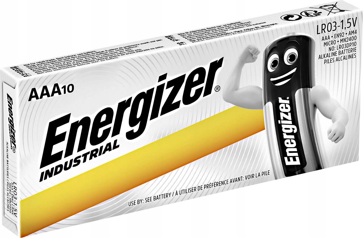 

Bateria alkaliczna Energizer Aaa (R3) 10 szt.