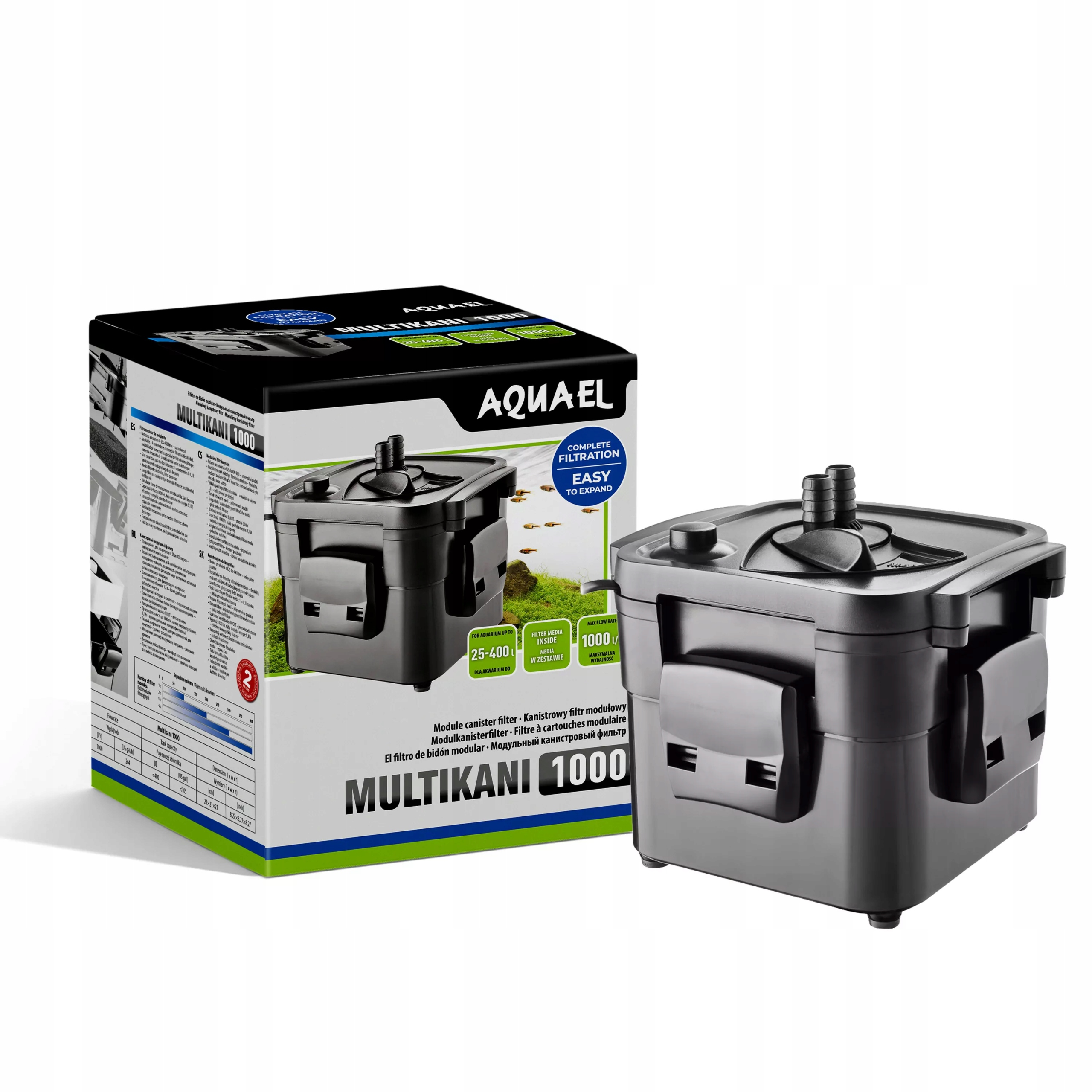 Aquael modułowy filtr Multikani 1000