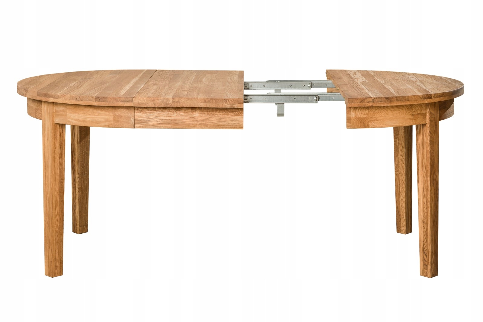 STÓŁ LITY DĄB, OKRĄGŁY MIO 100(182) cm, ROZKŁADANY Szerokość mebla 100 cm