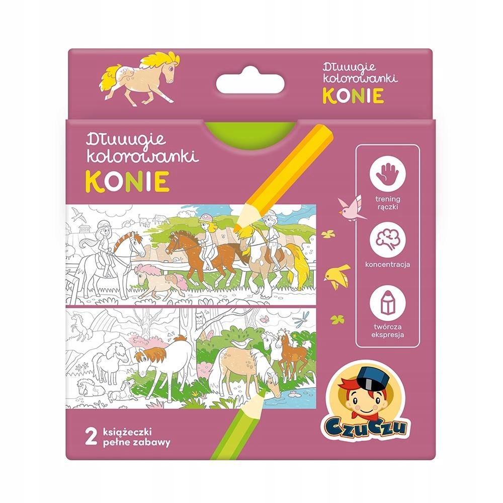 

Dłuuugie kolorowanki Konie
