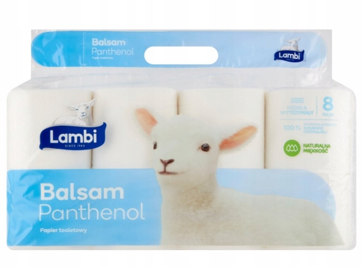 

Lambi Soft & Strong, Papier toaletowy, 8 rolek