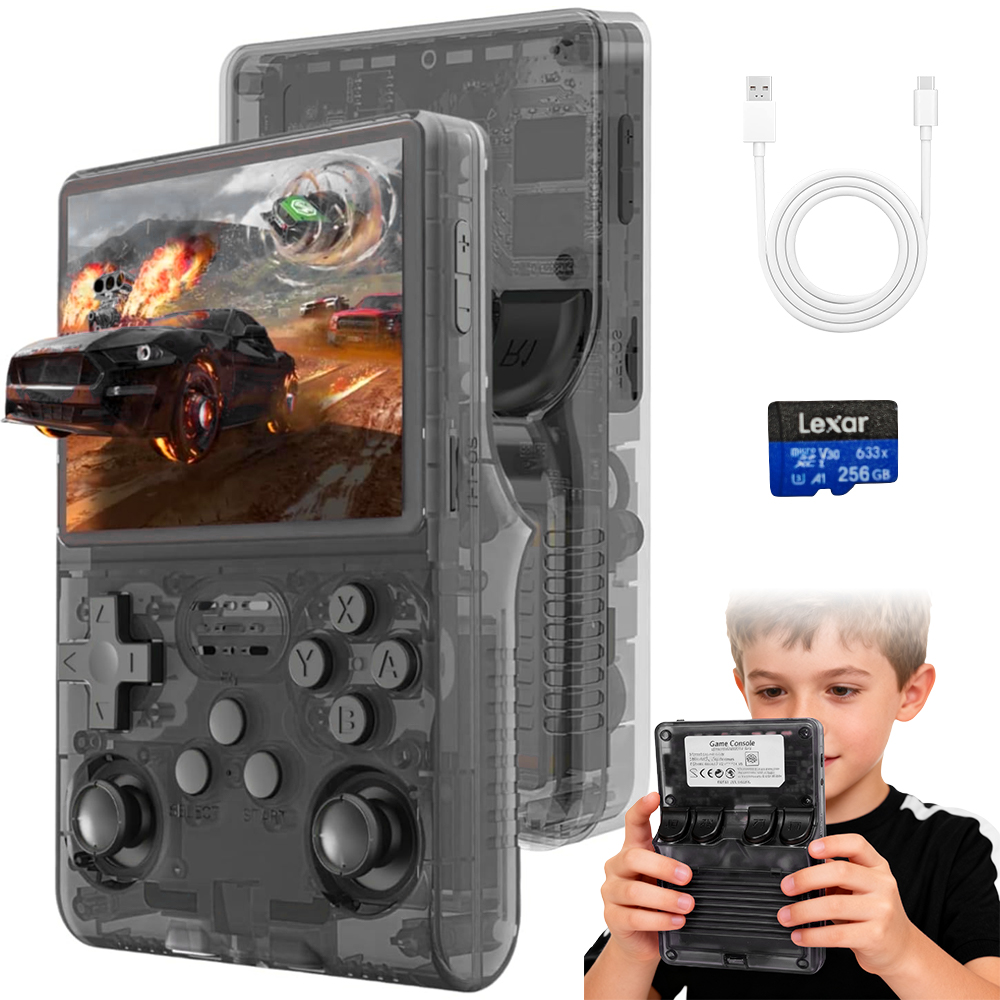 R40S Konsola Przenośna Z Ekranem Hd Ips 640X480 I Baterią 3800MAH