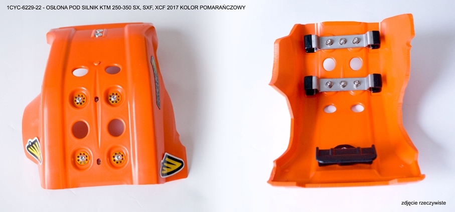Cycra Výpredaj Kryt Pod Motor Full Armor Skid Plate Ktm Sxf/sx-f/xcf/xc