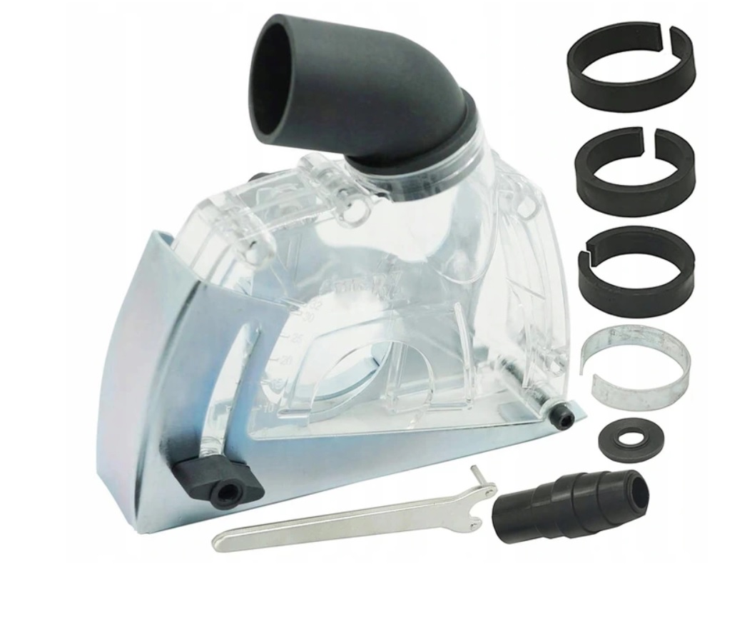 OSŁONA PRZECIWPYŁOWA DO SZLIFIERKI BRUZDOWNICY 125