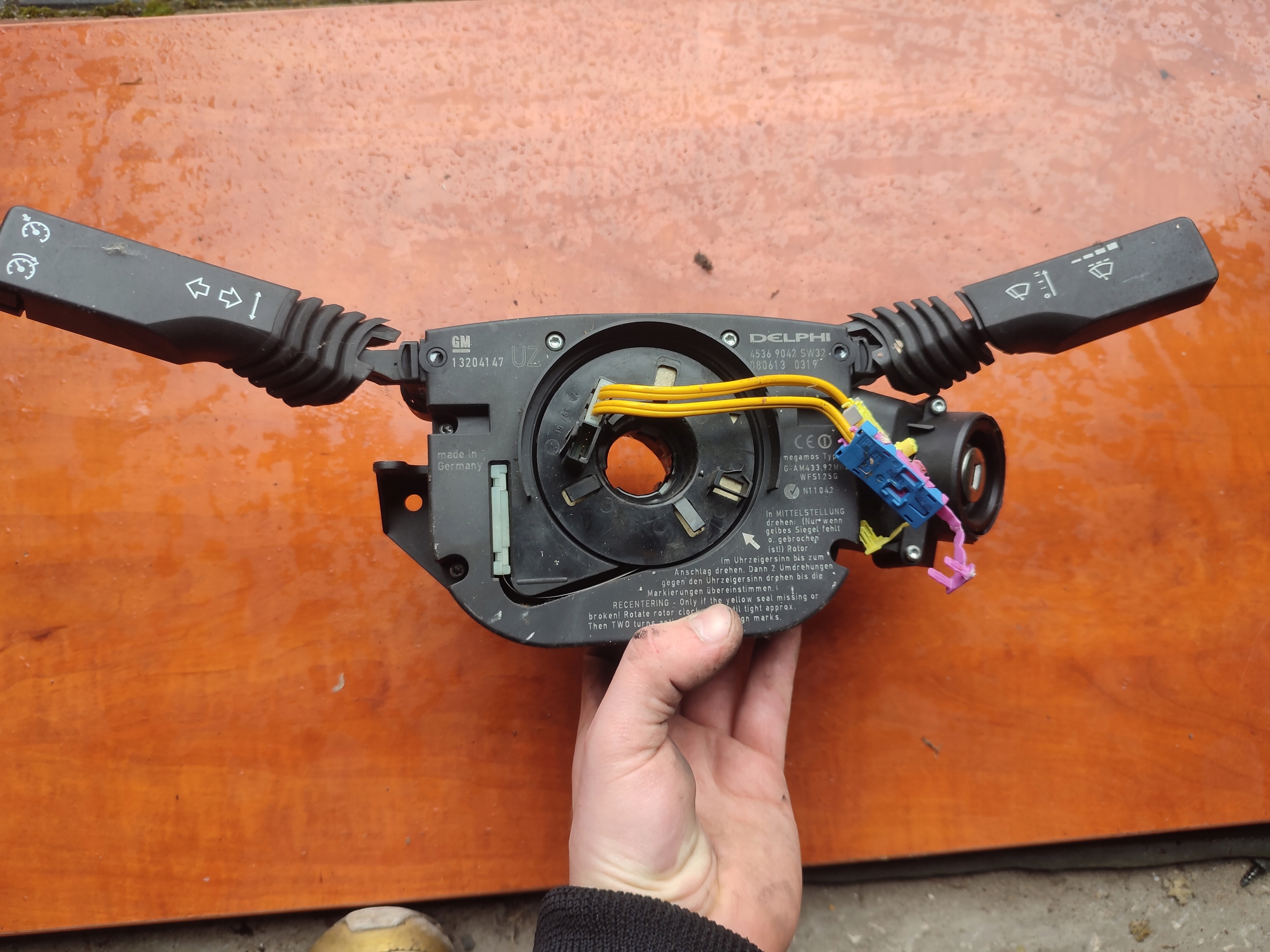 DEVIO LUCI TERGICRISTALLO TERGI OPEL VECTRA 13204147 UZ