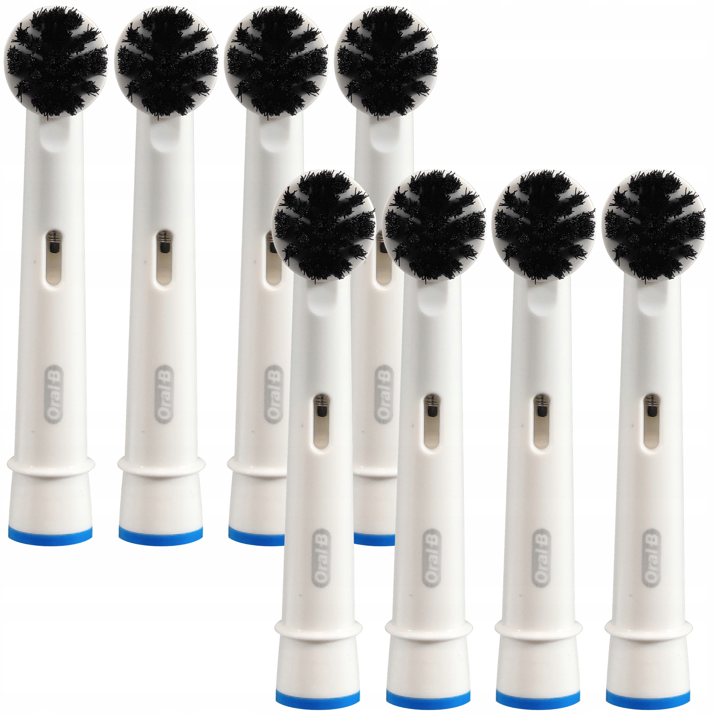 

8 szt Oryginalne Końcówki Oral-B Pure Clean Węgiel