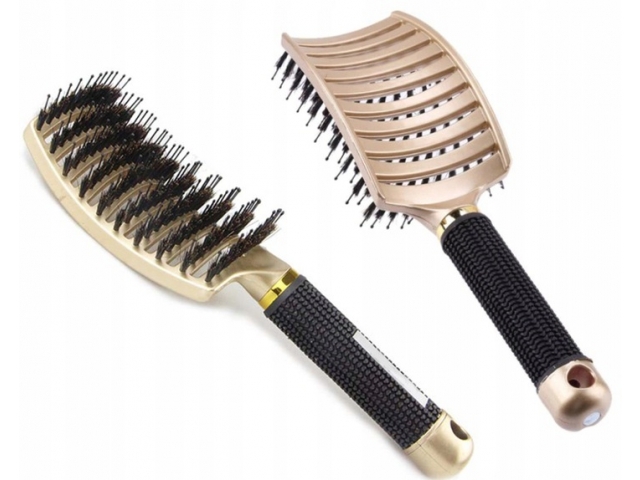 

Szczotka Do Włosow Boar Vent Z Włosiem Dzika Złota