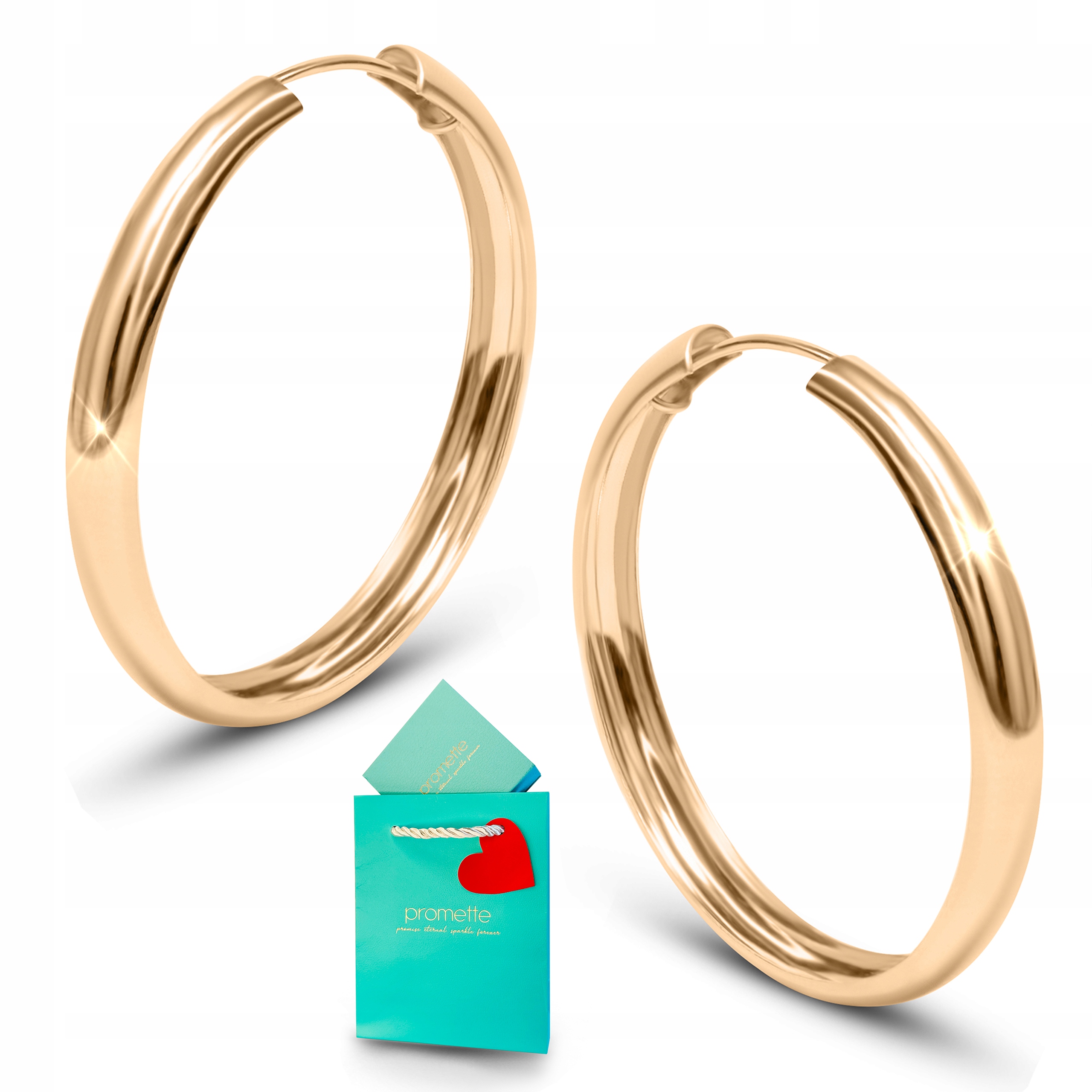 Náušnice kruhy stříbrné pozlacené velké široké žlábky stříbro 925 45 mm