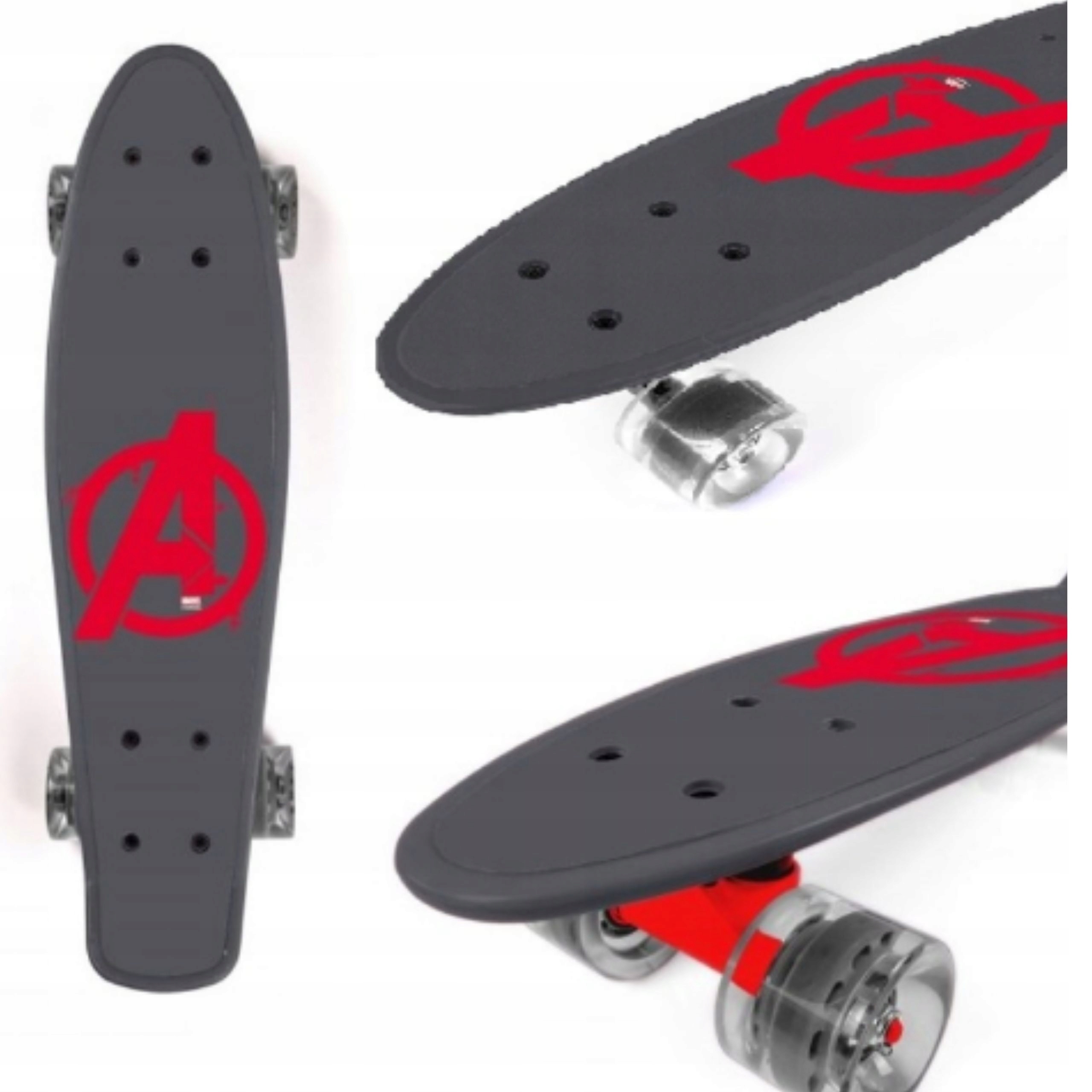 Deskorolka Dla Dzieci Deska Fiszka 55cm Avengers