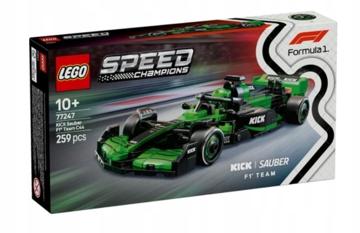 Lego 77247 Speed Champions Formule F1 Kick Sauber Team C44