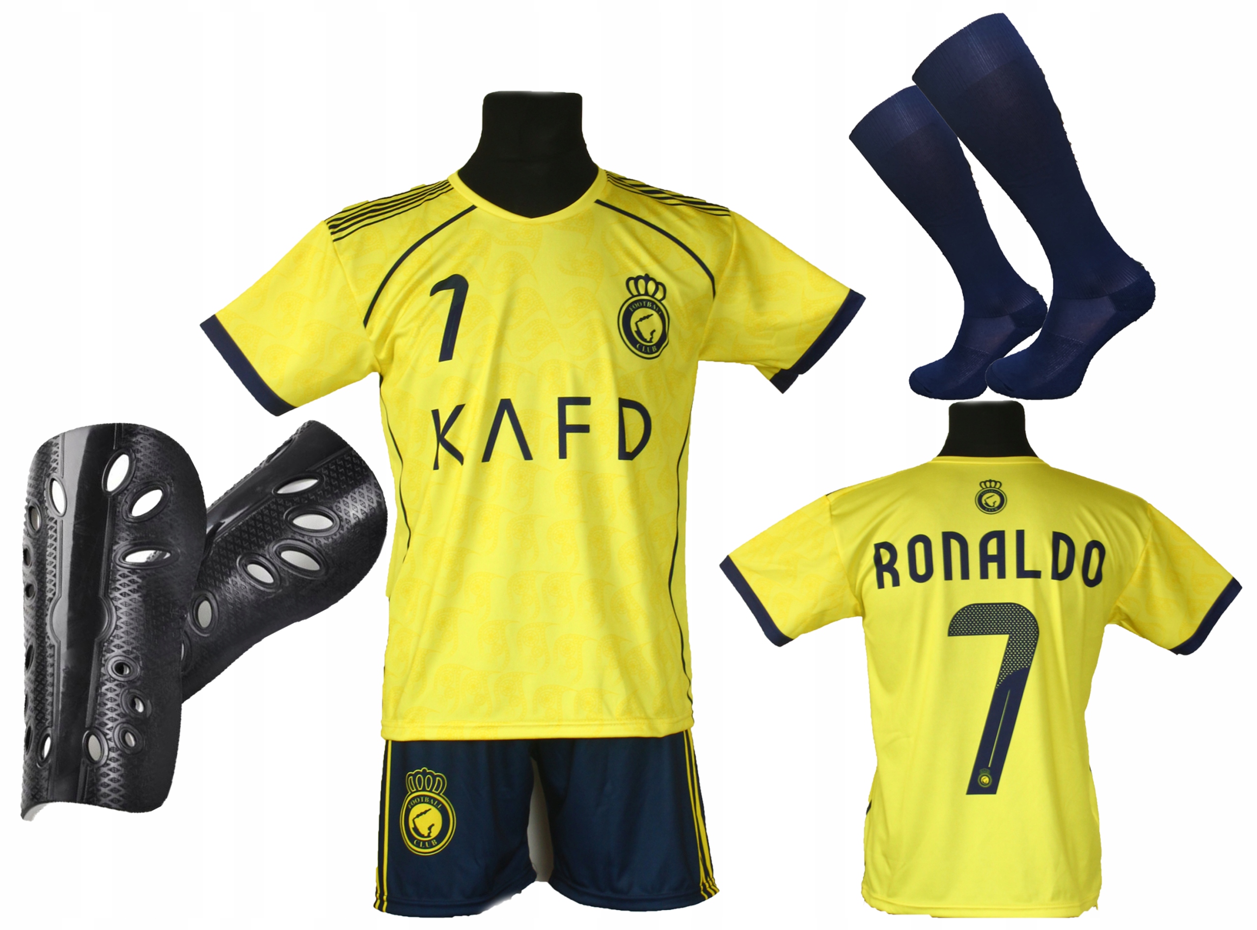 Ronaldo sportovní set fotbalového oblečení Al Nassr r. 140