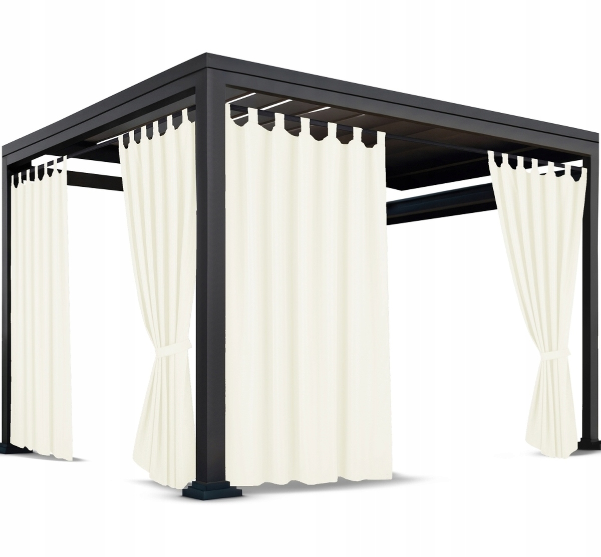 ZASŁONY NA TARAS 155x260 ZASŁONA OGRODOWA OGRODOWE NA SZELKACH WODOODPORNE