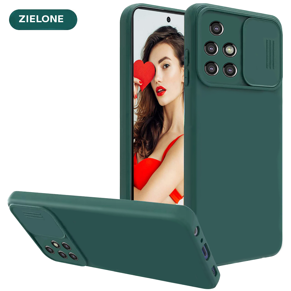 ETUI SOFT CAMSHIELD DO XIAOMI REDMI 10 2022 +SZKŁO Dedykowany model Redmi 10