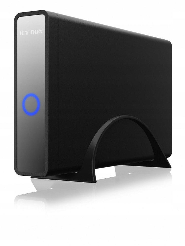 IcyBox Zasilacz IB-382H-C31 2,5/3,5 Hdd z wbudowanym Hub 1xUSB-C, 2xUSB -a,