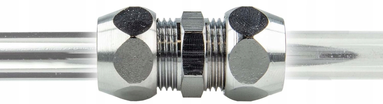 ZŁĄCZE SKRĘCANE DO NAPRAWY ALUMINIOWEJ RURKI KLIMATYZACJI 10MM