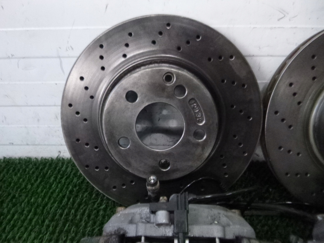 MERCEDES SL R230 SL350 calipers BREMBO discs front