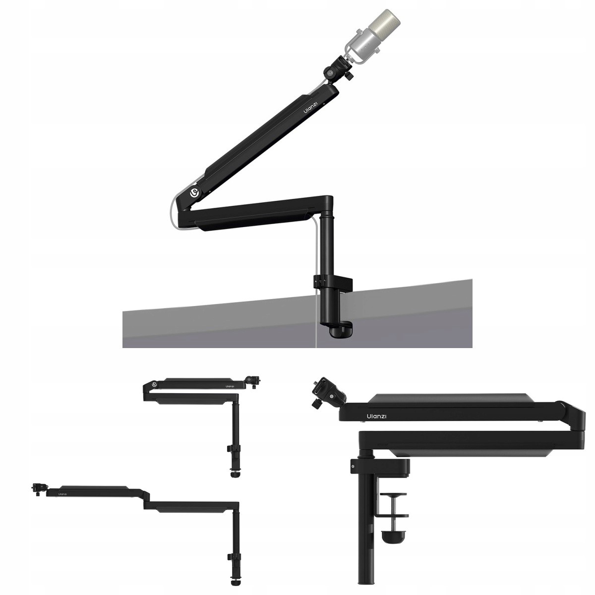 Boom mikrofonowy Ulanzi ZJ05 Wysięgnik statyw biurkowy